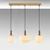 Opviq Luster Asker-15196, 87x30x130cm, IP20, Belo-zlatne boje