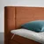 Boxspring Krevet Palace 160/200 cm , terakota