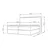Bessagi Home Postelja Boxspring Lucy