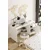 Hanah Home radni sto Mazi, 140 cm, beli