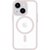 Hibridni ovitek PastelMag z magnetom MagSafe za iPhone 14 Plus - light pink