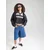 Dres adidas Crop Jersey Black/ Grey Two/ White S