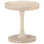 Vidaxl Stranska mizica O 40x45 cm trden mangov les