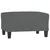 4-dijelni set sofa s jastucima tamnosivi od tkanine