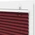 Plisirana roleta Bordeaux crvena 90x150 cm Širina tkanine