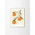 Plakat 30x40 cm Orange – Anna Mörner – The Poster Club