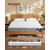 Songmics Vzmetnica 200x140x20 cm modra