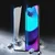 Dux Ducis 10D Tempered Glass 9H kaljeno staklo preko cijelog zaslona s okvirom Motorola Moto E20 crna