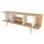 Hanah Home TV Komoda Akya, 160x38,6x35 cm, Bež-Bela