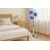 Air Vibe Ventilator podni Elegance, Belo-Plavi