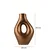 Aberto Design Dekorativna vaza BK003, Braon