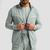 GymBeam Muška dukserica Zip Up Limitless Eucalypt