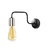 Opviq Denge 3432 Zidna lampa, Crno-Srebrna