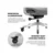 FANTECH Stolica Office OC1 PRO Ergonomska crna