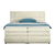 Boxspring Krevet Palace 180/200 cm , bela