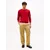 TOMMY HILFIGER Pulover Essential rdeča