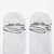 Nogavice Playboy x FTSHP Socks 3 Pack Black/ White 36-38