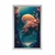 Plakat nadrealistična meduza - 20x30 white