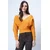 Trend Alacati Stili Ženska bluza dugih rukava ALC-019-053-BLZ, V-izrez, Narandžasta