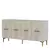 HANAH HOME Komoda Ida 150 White Travertine Gold