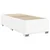 Vidaxl Box spring postelja z vzmetnico bela 80x200 cm umetno usnje