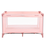 Kikka Boo Krevetac za bebe So Gifted Pink 1 nivo - dečiji prenosivi krevetac