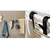 shumee Črna kljuka za radiator 2 kosa (360)