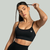 STRIX Seamless String Bra Black