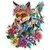 Ravensburger drvene puzzle Lisice RA17512