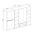 Hanah home Ormar Kale 270x210x52cm Beli