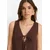 LSCN by LASCANA Bluza temno rjava