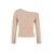 Trendyol Milla ženska bluza Twoaw26Bz00138, kamena-bež