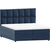 Boxspring postelja Flip - 200x200 cm - tkanine Riviera