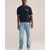 WE Fashion Majica temno modra/bela