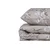 Chicory - Brown BrownWhite Ranforce King Quilt Cover Set (DE)