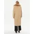 Elisabetta Franchi Volneni plašč CP-44D-36E2-V1000 Rjava Regular Fit