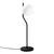 Opviq Stona lampa, Crna