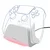 Trust Punjač za PS5 kontroler GXT 255W, Beli
