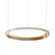 Braytron LED visilica BRY-BELLA-SLP-PD-OKRUGLA-ZLATNA-46W-3U1-IP20
