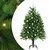 Božićno drvce s 150 LED svjetlima s stalakom Zelena 120 cm PE