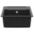 Umivaonik Crna 780 x 500 mm 80% kvarc i 20% smola