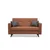 Atelier del Sofa Dvosed na razvlačenje Polya 151x86x75cm Bronzani