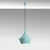 Opviq Luster Tom, 37-130cm, O23 cm, Tirkizni