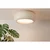 Plafonska svetiljka STRIPES 2xE27/40W/230V prečnik 55 cm krem/bela