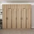 Hanah Home Garderober Kale-7710, 270x255x52 cm, Braon