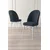 HANAH HOME Set 6 stolica Ritim Anthracite White
