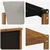 Set vanjskih sofa s jastukom 11 pcs Prirodna i Svjetlosiva