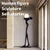 Immax 08811XL - Podna lampa SILUETTE 1xE27/25W/230V 175 cm Human Woman
