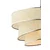 Opviq Luster Couper Hazeran, 40x40cm, Krem-srebrne boje