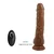 Pretty Love Beautiful Encounter Bodach Thrusting & Vibrating Dildo with Remote 20cm Brown